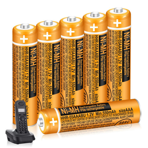 Pack 550mah hhr - 6,