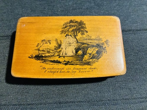 Mauchline snuffbox part the - mauchline,