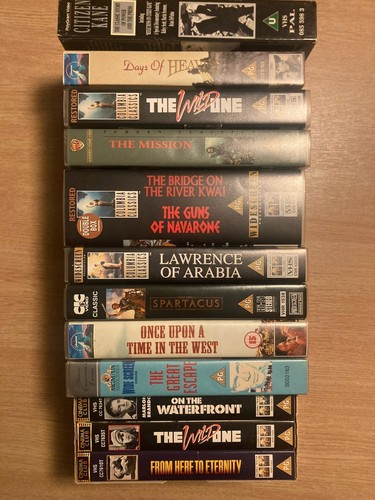 Classic film vhs bundle 12 - classic,