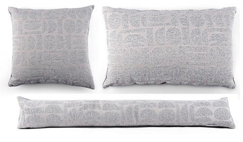 Grey geometric ceramics - grey,
