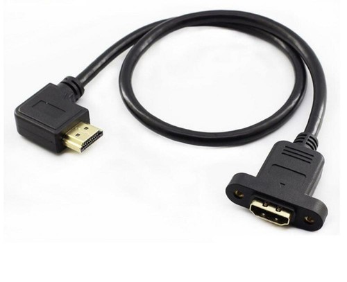 Hdmi right angle male - male, to