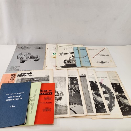 Morgan car club magazines - car,