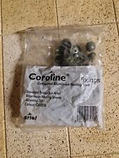 20 x Coroline Corrugated Bituminous Roofing Sheet Fixings - 65mm Nails - Green