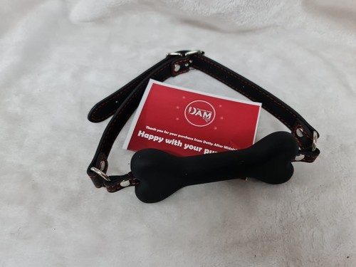 Bone gag harness ball - bone,