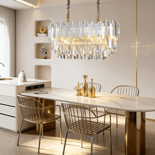 Modern crystal chandelier - modern,