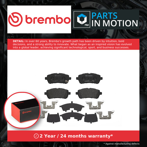 Brake pads set front p16013 - brake,