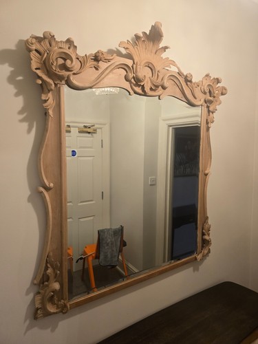 Stunning antique french mirror - antique,