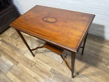 ANTIQUE EDWARDIAN MAHOGANY TABLE . FREE DELIVERY AVAILABLE