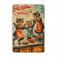 Vintage Dancing Cats Kitchen