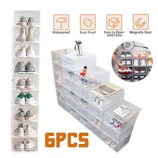 6 x Stackable Foldable Boxes