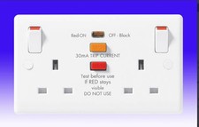 BG Nexus 822RCD 2 Gang Twin
