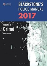 Blackstones police manual - blackstones,