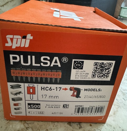 Spit pulsa hc6 17mm - spit, gas