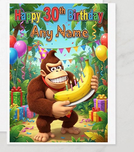 Donkey kong birthday - donkey,