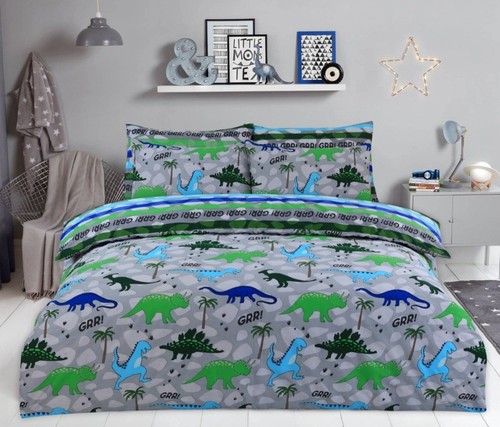 Single dinosaur bedding - single,
