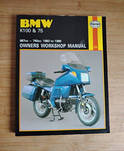 Bmw haynes k100 987cc - k100, 75