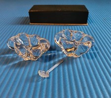 Vtg Daum France Crystal Salt