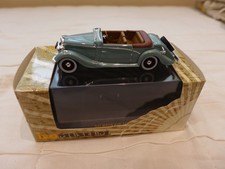 SALMSON S4E MODEL CAR 1938 1:43 SCALE IXO MUSEUM MUS038 GREEN K8
