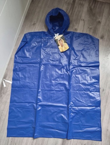 Vintage pvc rain - cape,