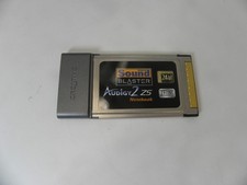 Creative Sound Blaster Audigy 2 ZS Notebook PCMCIA CardBus sound card UK #998