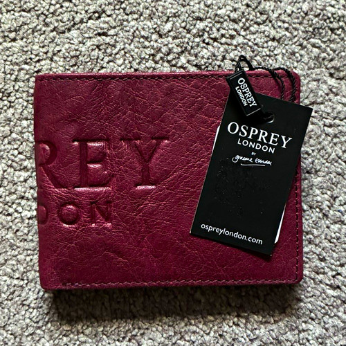 Osprey london burgundy leather - osprey,