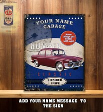 PERSONALISED HUMBER SNIPE