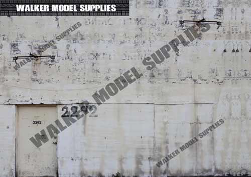 Scale garage wall - 1:24,
