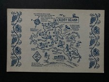 A Map of Caldey Island Tenby