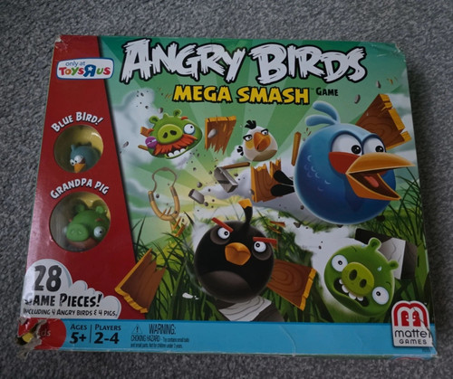 Mattel angry birds mega - angry, smash