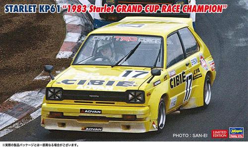 Hasegawa starlet kp61 1983 - kp61,