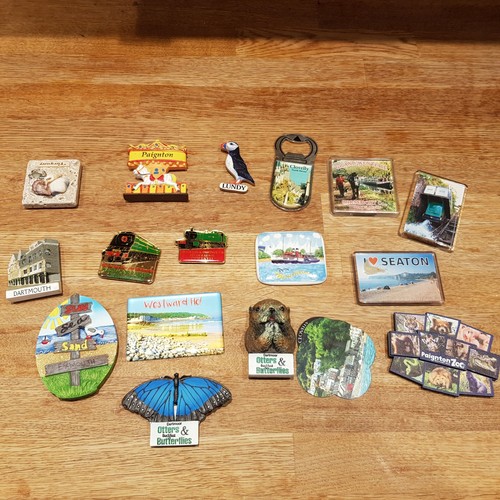Fridge magnet job lot - magnet, devon