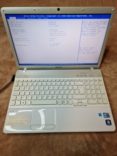 Sony vaio vpceb1c5e pcg 71311m - sony,