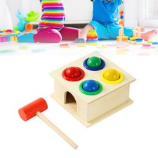 Wooden Ball Hammer Toy Early