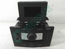VAUXHALL CORSA BLACK 2012 Stereo Radio CD Player 13466743