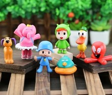 7PCS Pocoyo Animal Figure Toy
