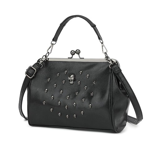 Gothic clutch satchel purse - clutch,