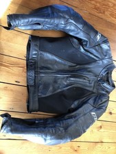 Ladies Dainese  Leather Motorcycle Jacket Size Uk 8 In EXC Condition 