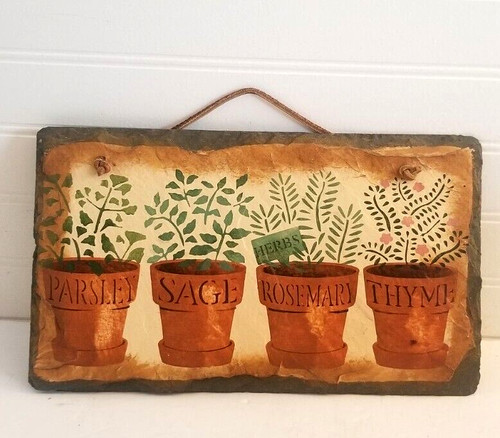 Slate wall hanging hand - wall,