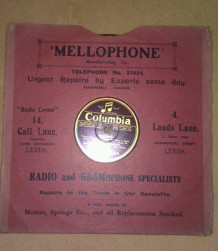 1929 record layton johnstone - record,