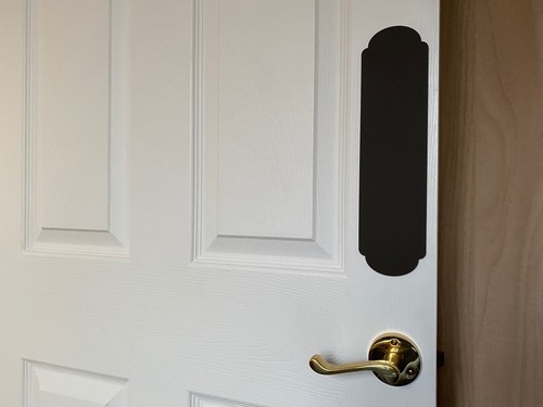 Rounded door finger - rounded,