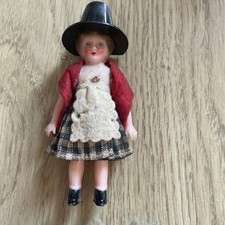 Vintage Welsh Lady Doll