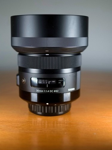 Sigma 30mm hsm - sigma, f1.4