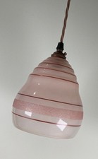 Vintage Art Deco Pink Glass