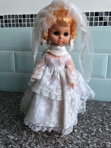 Vintage musical bride doll - vintage,
