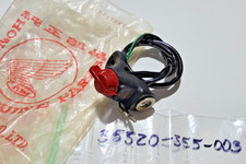 Run On Off Right Switch Assembly 1973-1974 XL125 TL125 35320-355-003 NOS Honda