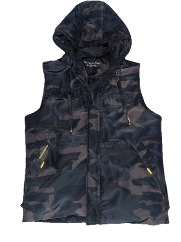 Men black camouflage - men's,