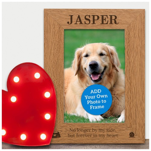 Personalised pet memorial 6x4 - personalised,