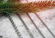 Braided Wheat Style Chains for