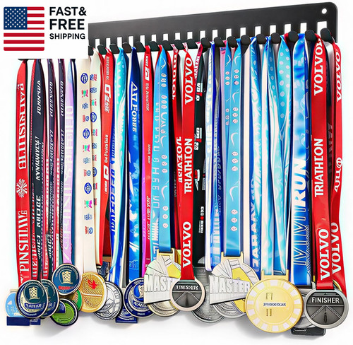 Wall mounted medal holder - mounted,