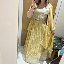 Yellow/gold Lehenga 3 Piece Set